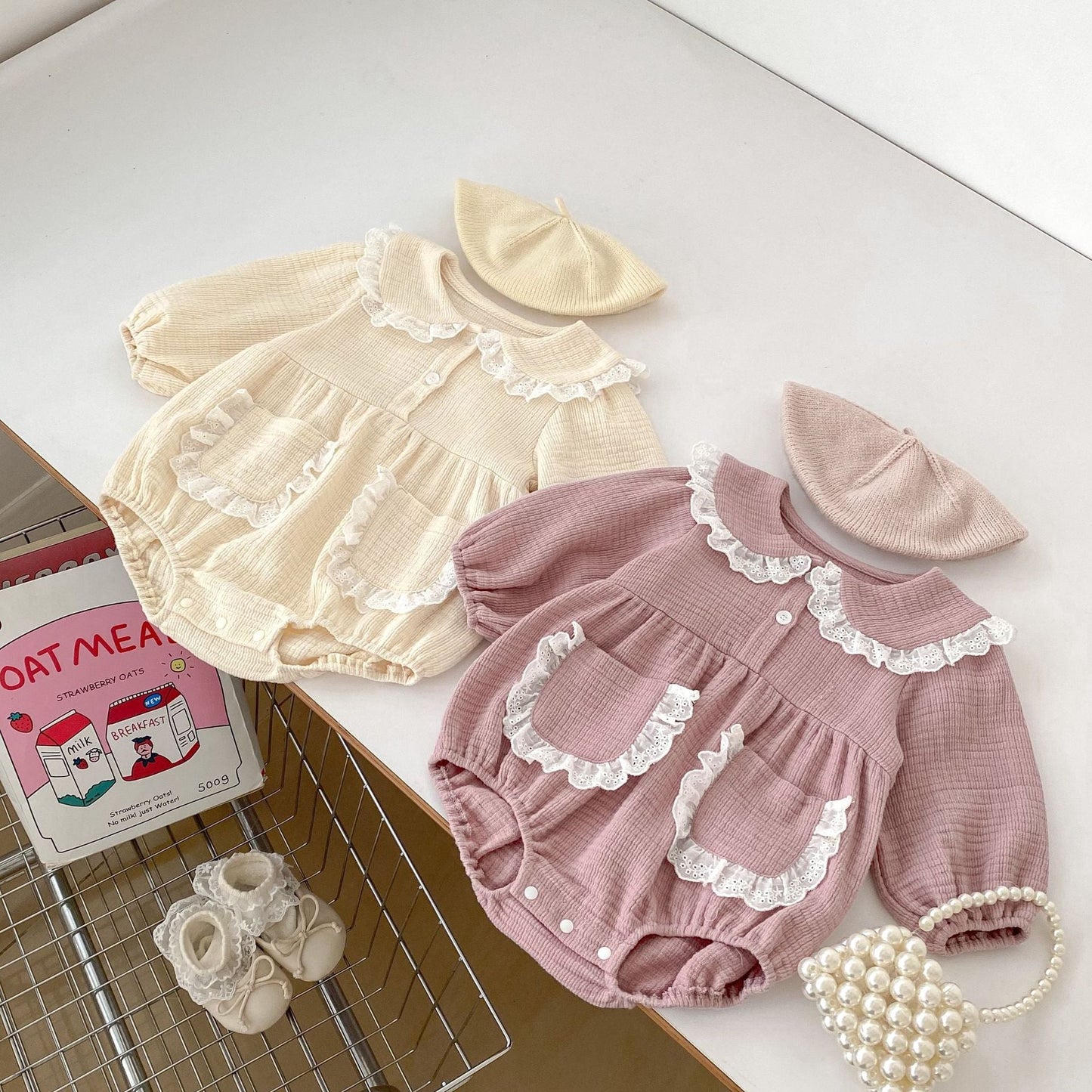 Peter Pan Collar Onesies