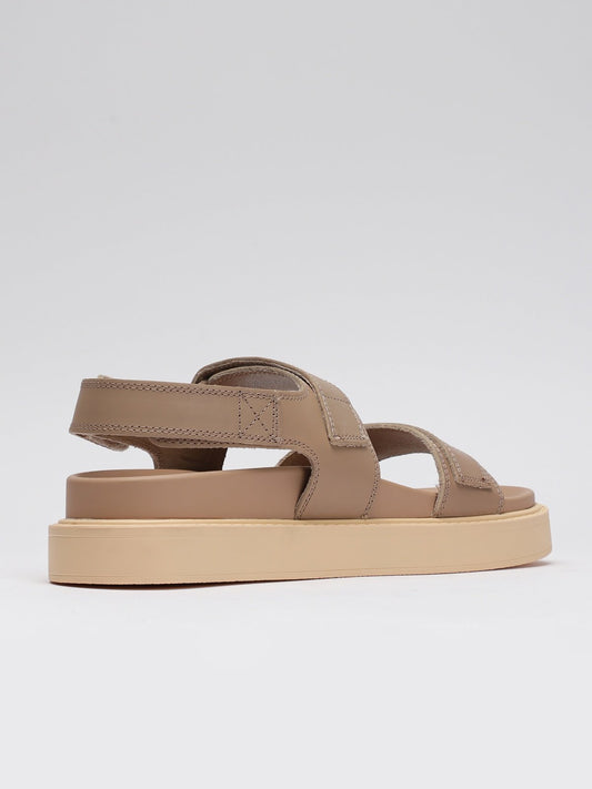 Women's leather sandals