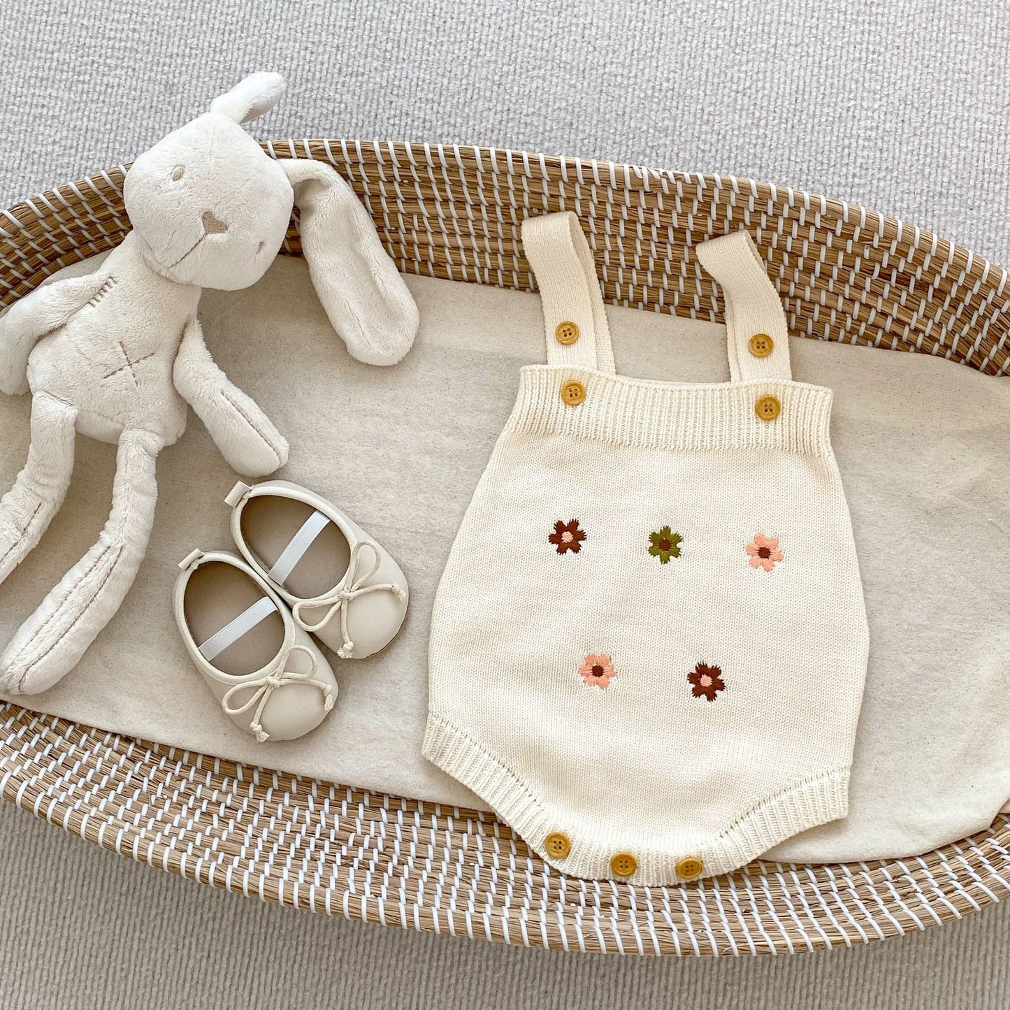 Floral Knitted Cardigan