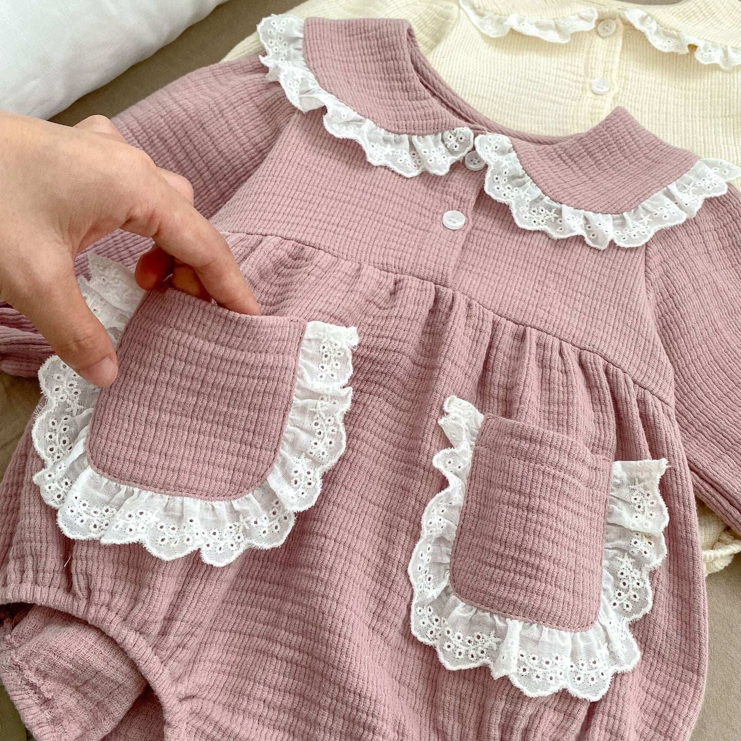 Peter Pan Collar Onesies
