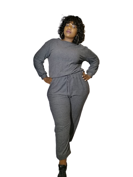 Woman lounge wear-Grey